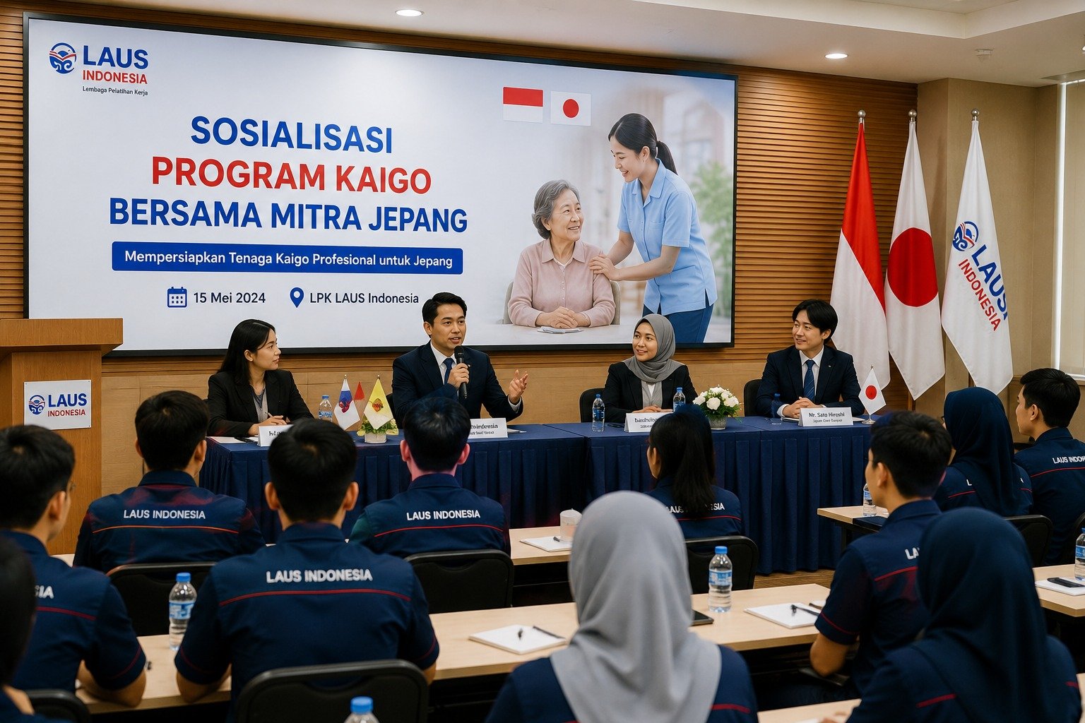 Sosialisasi Program Kaigo Bersama Mitra Jepang